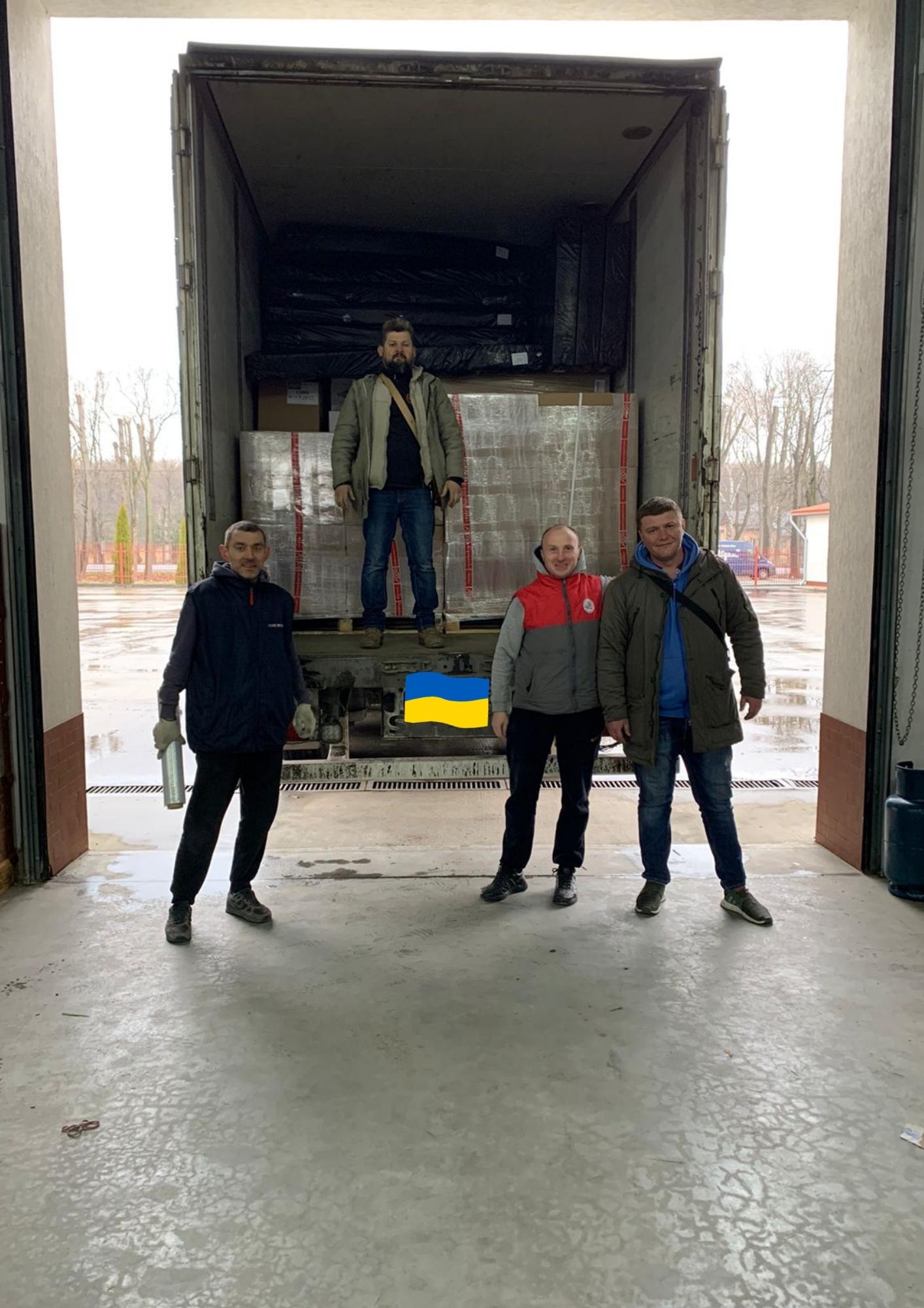 Асоціація відправила великі вантажі в міста, що постраждали від російської агресії