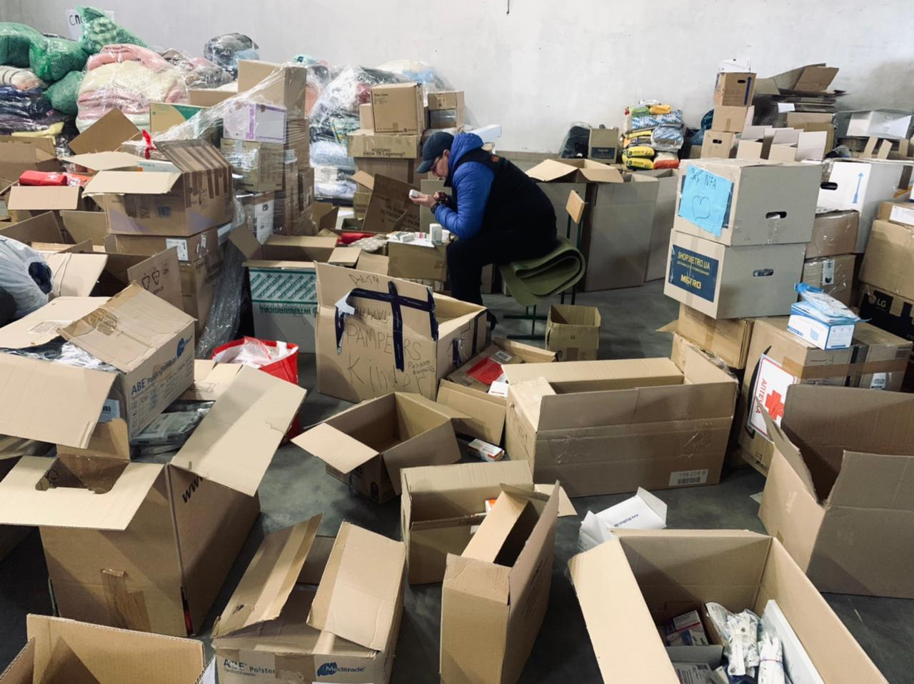 Наша команда відправила черговий вантаж з гуманітарною допомогою